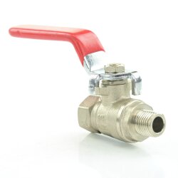 Messingkugelhahn  Innengewinde x Außengewinde