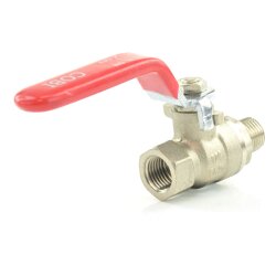 Messingkugelhahn  Innengewinde x Außengewinde