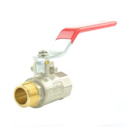 Messingkugelhahn  Innengewinde x Außengewinde