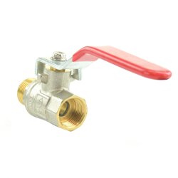 Messingkugelhahn  Innengewinde x Außengewinde