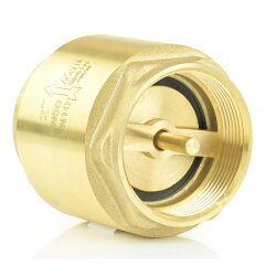Rückschlagventil aus Messing, Innengewinde 1" (33,25 mm)