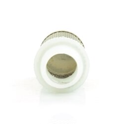 Edelstahlsaugkorb für Fußventil, Außengewinde 1/2" (20,96 mm)