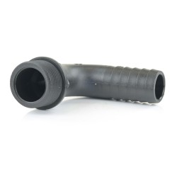 PP-Winkelschlauchtülle mit Außengewinde 1/2" x 13 mm