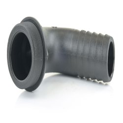 PP-Winkelschlauchtülle mit Außengewinde 1" x 32 mm