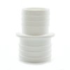 Kunststoff-Schlauchverbinder reduziert weiß 38 mm x 32 mm