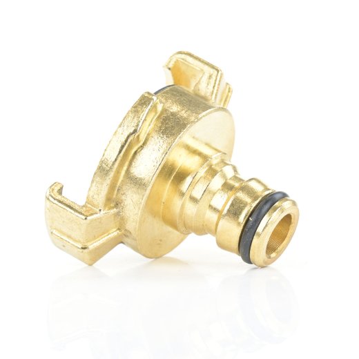 Messing Gartenschlauchkupplung Klickstecker x Schnellkupplung