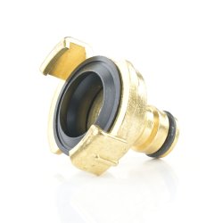 Messing Gartenschlauchkupplung Klickstecker x Schnellkupplung