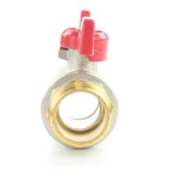 Messing Kugelhahn mit Flügelgriff IG x AG