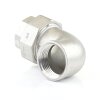 Nr. 96 Edelstahl Winkelverschraubung 2x Innengewinde 3/4" (26,44 mm)