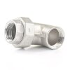 Nr. 96 Edelstahl Winkelverschraubung 2x Innengewinde 1" (33,25 mm)
