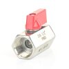 Edelstahl Minikugelhahn 1/4" (13,16 mm) 2x Innengewinde