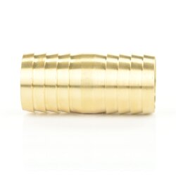 Messing Schlauchverbinder Doppelschlauchtülle 25 mm