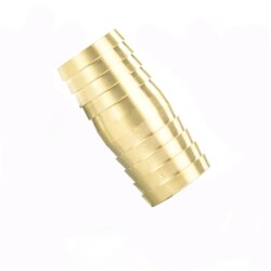 Messing Schlauchverbinder Doppelschlauchtülle 25 mm