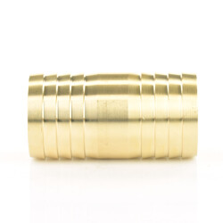 Messing Schlauchverbinder Doppelschlauchtülle 32 mm