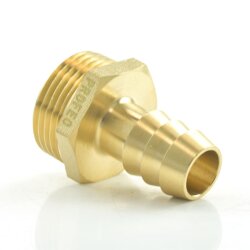 Messing Schlauchtülle mit Außengewinde