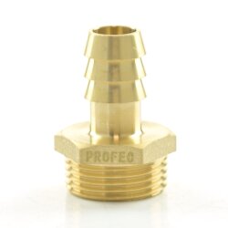 Messing Schlauchtülle mit Außengewinde