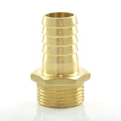 Messing Schlauchtülle mit Außengewinde