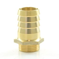 Messing Schlauchtülle mit Außengewinde