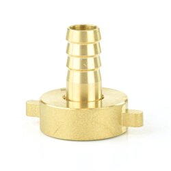 Messing Schlauchtülle mit Innengewinde (Überwurfmutter) 3/4" x 20 mm
