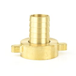 Messing Schlauchtülle mit Innengewinde (Überwurfmutter) 1" x 25 mm