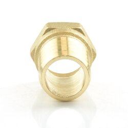 Messing Schlauchtülle mit Innengewinde 1/2" x 20 mm