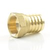 Messing Schlauchtülle mit Innengewinde 1/2" x 20 mm