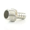 Edelstahlschlauchtülle mit Außengewinde 1/4" x 8 mm