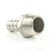 Edelstahlschlauchtülle mit Außengewinde 1/4" x 8 mm