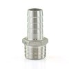 Edelstahlschlauchtülle mit Außengewinde 1" x 25 mm