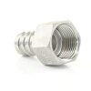 Edelstahlschlauchtülle mit Innengewinde 3/4" x 19 mm