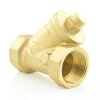 Schrägsitz-Rückschlagventil aus Messing, Innengewinde