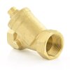 Schrägsitz-Rückschlagventil aus Messing, Innengewinde 1 1/2" (47,80 mm)