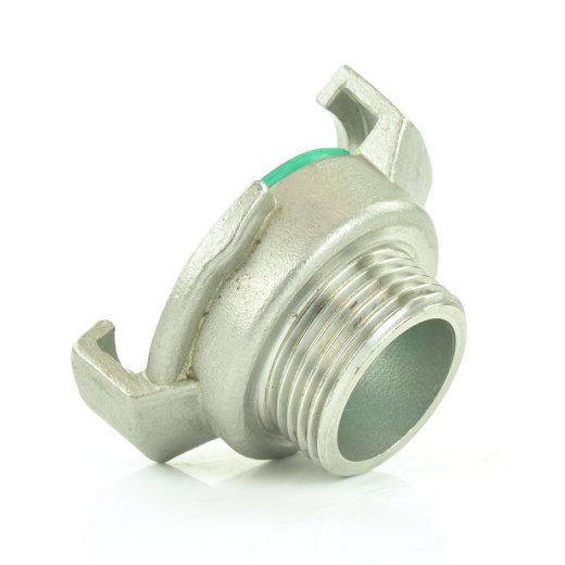 Edelstahl Schnellkupplung mit Außengewinde