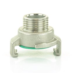 Edelstahl Schnellkupplung mit Außengewinde