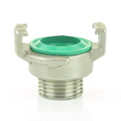 Edelstahl Schnellkupplung mit Außengewinde