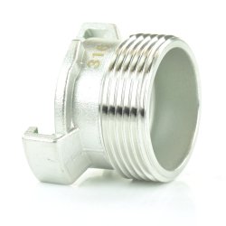 Edelstahl Schnellkupplung mit Außengewinde 1...