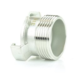 Edelstahl Schnellkupplung mit Außengewinde 1...