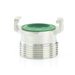 Edelstahl Schnellkupplung mit Außengewinde 1 1/4" (41,91 mm)