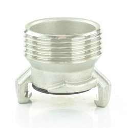 Edelstahl Schnellkupplung mit Außengewinde 1 1/2" (47,80 mm)