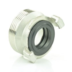 Edelstahl Schnellkupplung mit Außengewinde 1 1/2" (47,80 mm)