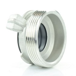 Edelstahl Schnellkupplung mit Außengewinde 1 1/2" (47,80 mm)