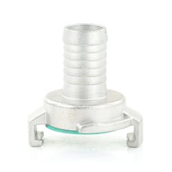 Edelstahl Schnellkupplung mit Schlauchtülle 13 mm (1/2")