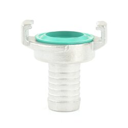 Edelstahl Schnellkupplung mit Schlauchtülle 19 mm (3/4")