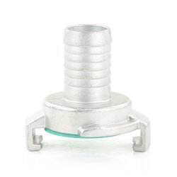 Edelstahl Schnellkupplung mit Schlauchtülle 19 mm (3/4")