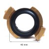 Edelstahl Schnellkupplung mit Schlauchtülle 25 mm (1")