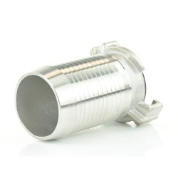 Edelstahl Schnellkupplung mit Schlauchtülle 40 mm (1...