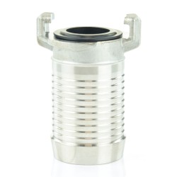 Edelstahl Schnellkupplung mit Schlauchtülle 40 mm (1 1/2")