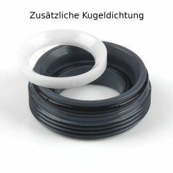 VDL PVC-Kugelhahn 2x Innengewinde verstärkt 3/8" (16,66 mm)