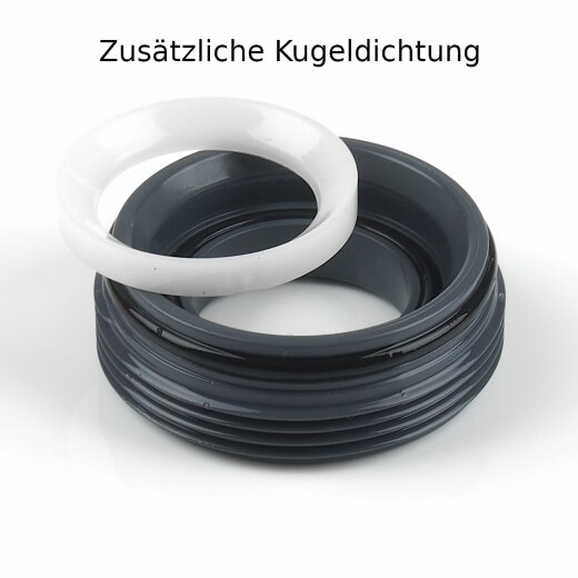 VDL PVC-Kugelhahn 2x Innengewinde verstärkt 1 1/4 (41,55 mm)