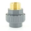 Messingverschraubung PVC-Klebemuffe x Außengewinde 63 mm x 2" (59,25 mm)